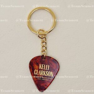 Kelly Clarkson Studio Sessions Guitar Pick Keychain // Caesars Palace Colosseum
